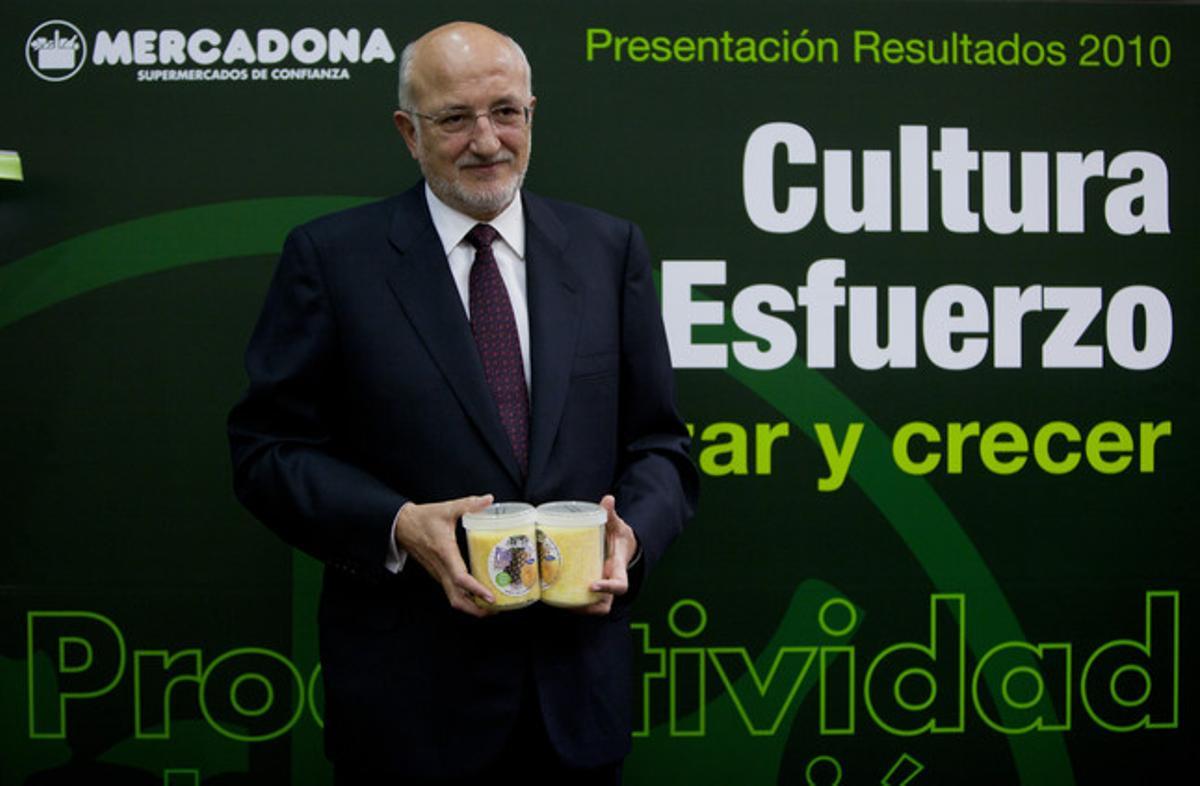 El presidente de Mecadona, Juan Roig, en una imagen del 2011.