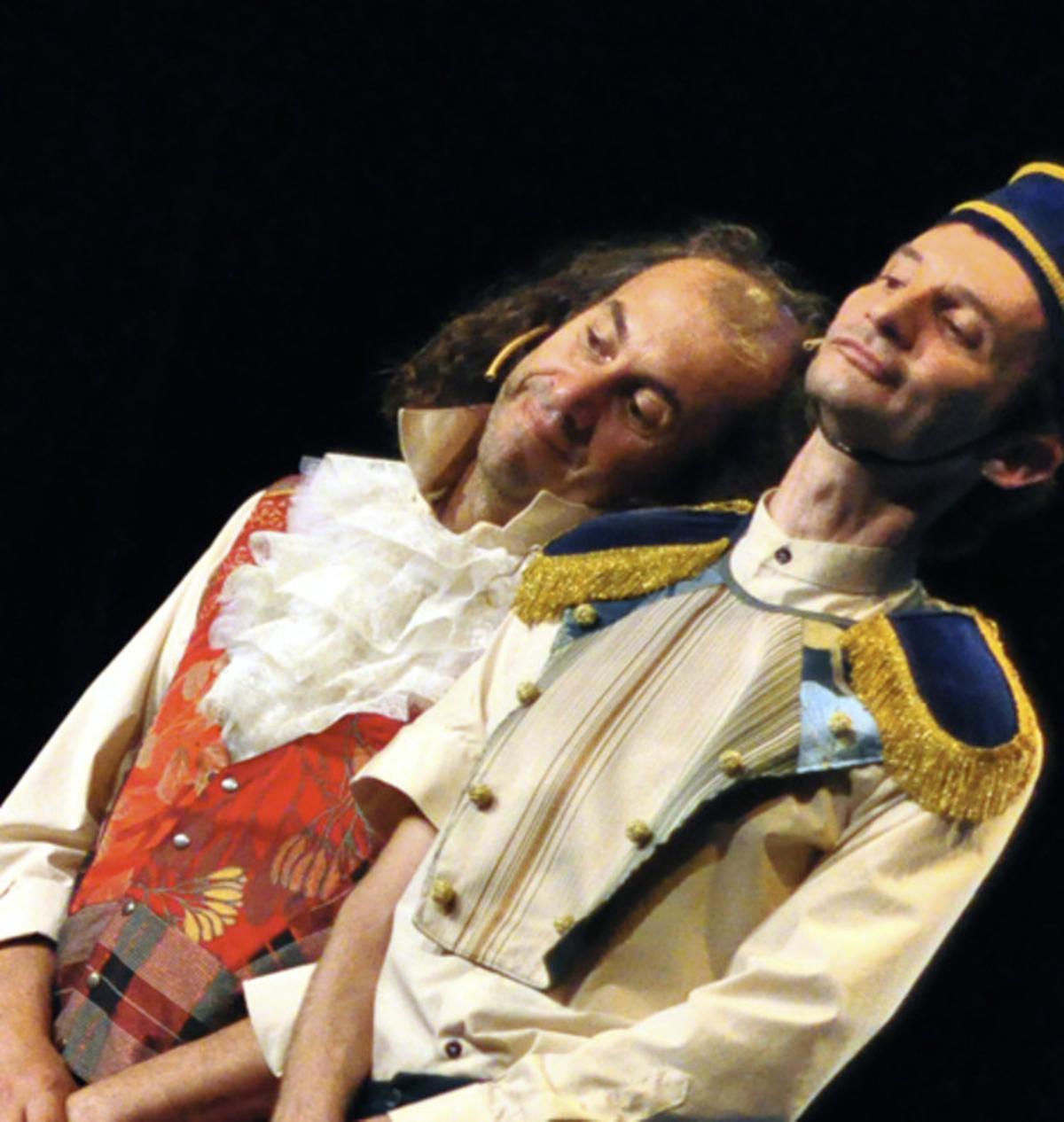Rafa Espada y Gerardo Casali, artistas de Santa Coloma. Rafa Espada y Gerardo Casali, artistas de Santa Coloma.