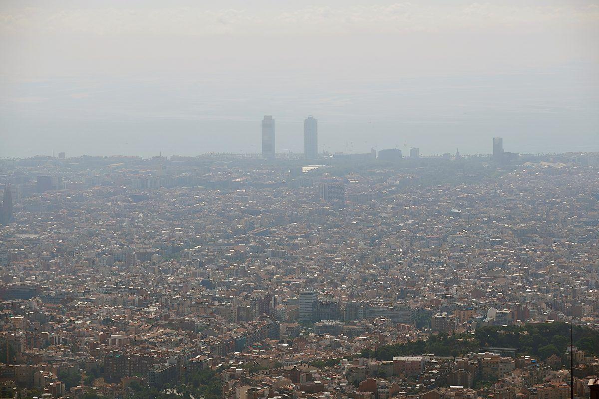 Un episodio de contaminación en Barcelona.