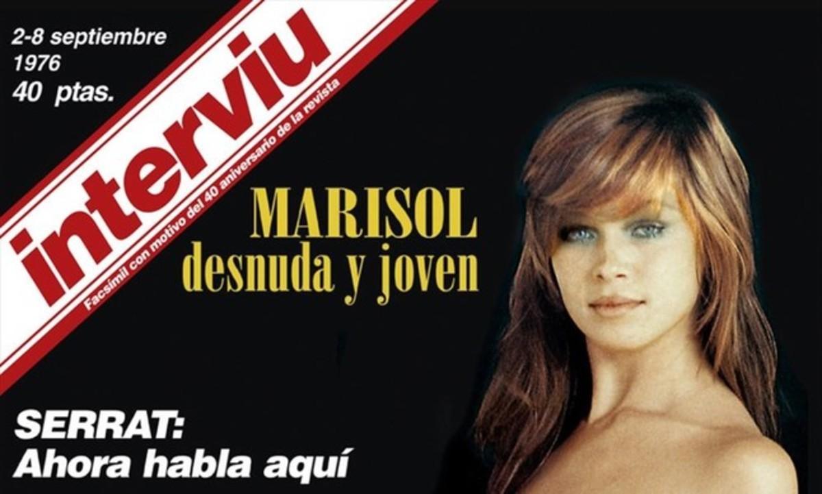 Facebook veta la portada de 'Interviu' de Marisol 41 años después
