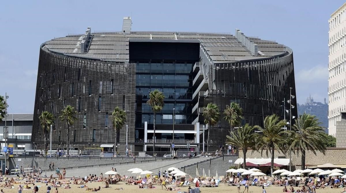 Vista del Parc de Recerca Biomèdica de Barcelona. Vista del Parc de Recerca Biomèdica de Barcelona.