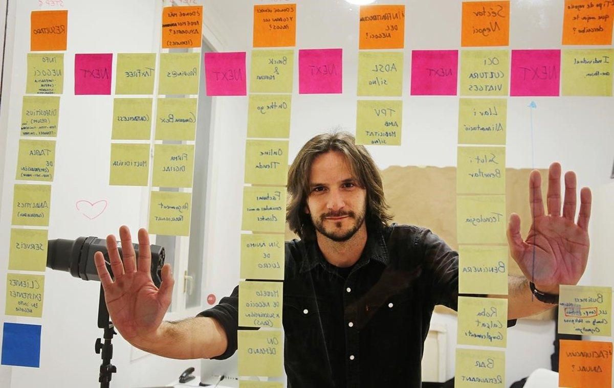 Carlos Ruiz, cofundador de Interactius, pyme catalana especializada en la investigación con usuarios y el diseño estratégico. Carlos Ruiz, cofundador de Interactius, pyme catalana especializada en la investigación con usuarios y el diseño estratégico.