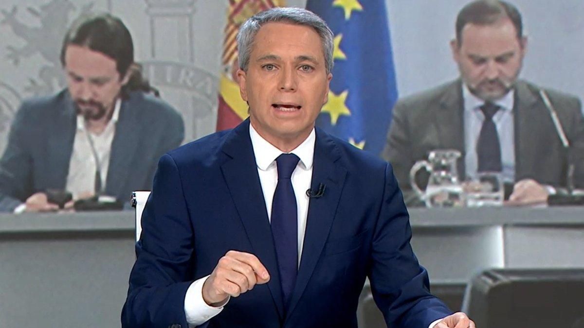 Vicente Vallés responde a Pablo Iglesias: "Considera que hay que naturalizar los insultos" Vicente Vallés responde a Pablo Iglesias: "Considera que hay que naturalizar los insultos"