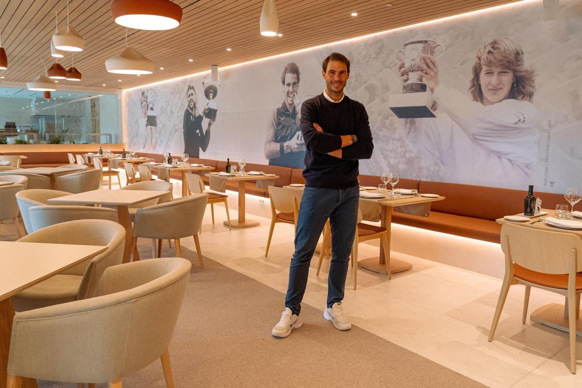 Rafa Nadal inaugura su restaurante 'Roland Garros'