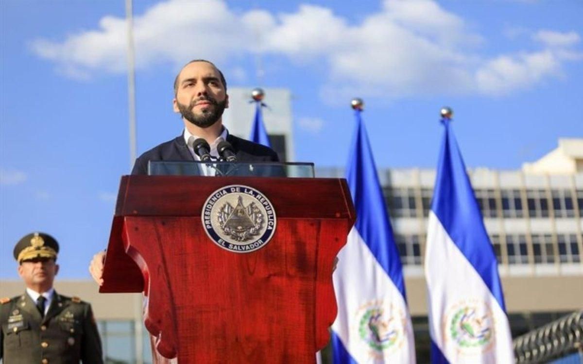 Nayib Bukele, persidente de El Salvador. Nayib Bukele, persidente de El Salvador.