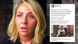 El vídeo con el que la sumiller Meritxell Falgueras denuncia acoso e insultos en las redes.