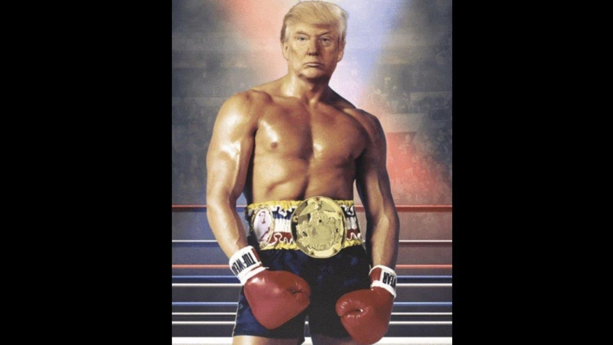 La foto compartida por Donald Trump en Twitter. La foto compartida por Donald Trump en Twitter.