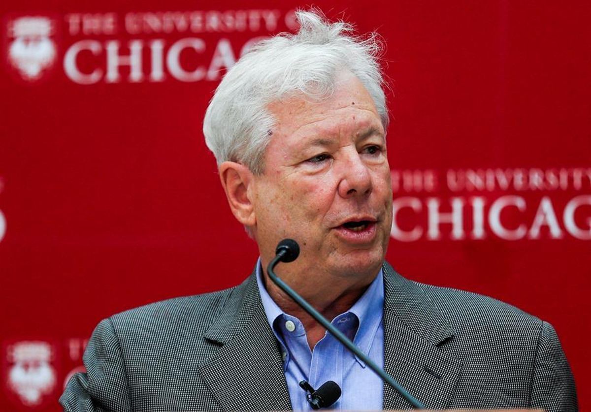 El premio Nobel de Economía de 2017, el profesor Richard Thaler. El premio Nobel de Economía de 2017, el profesor Richard Thaler.