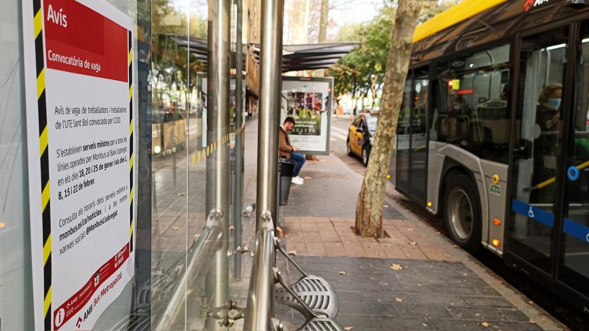 Huelgas en los buses del Baix Llobregat