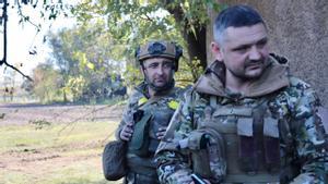 Militares ucranianos en Jersón.