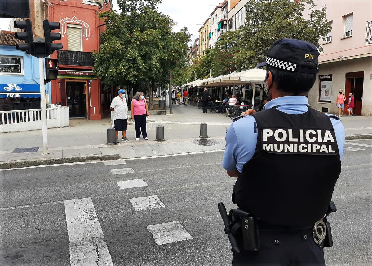 Policía local de Mollet del Vallès.