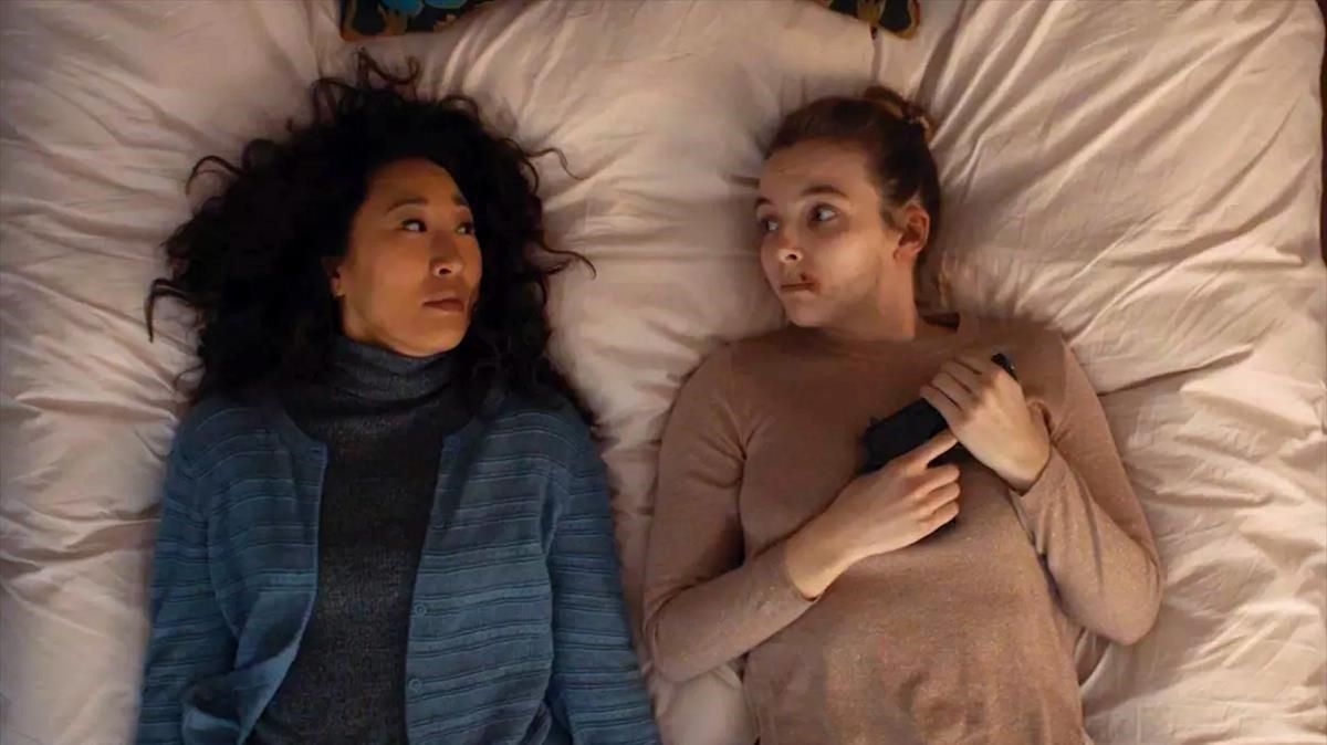 Una escena de la serie ’Killing Eve’. Una escena de la serie ’Killing Eve’.