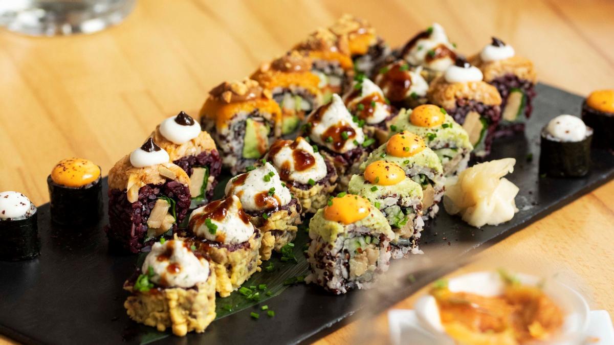 Roots & Rolls: el sushi també pot ser vegà