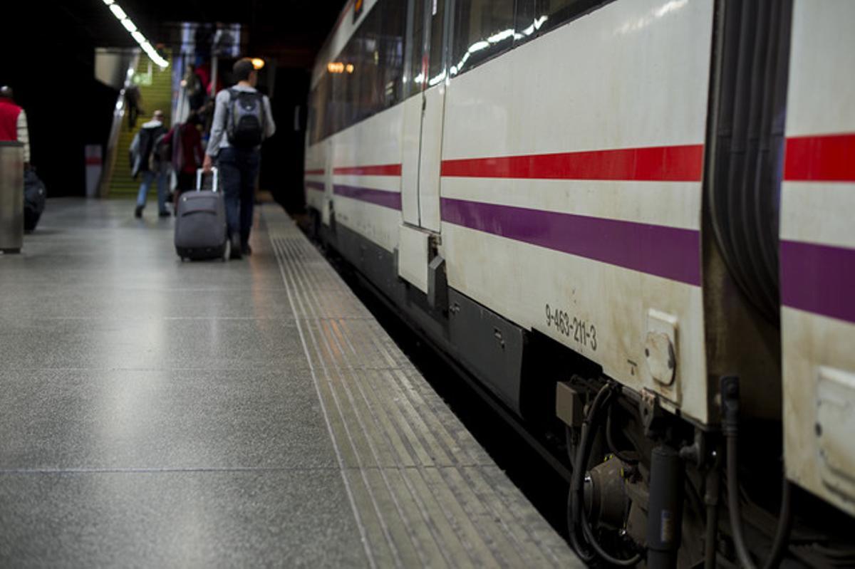 Estación de Rodalies de Clot-Aragó.