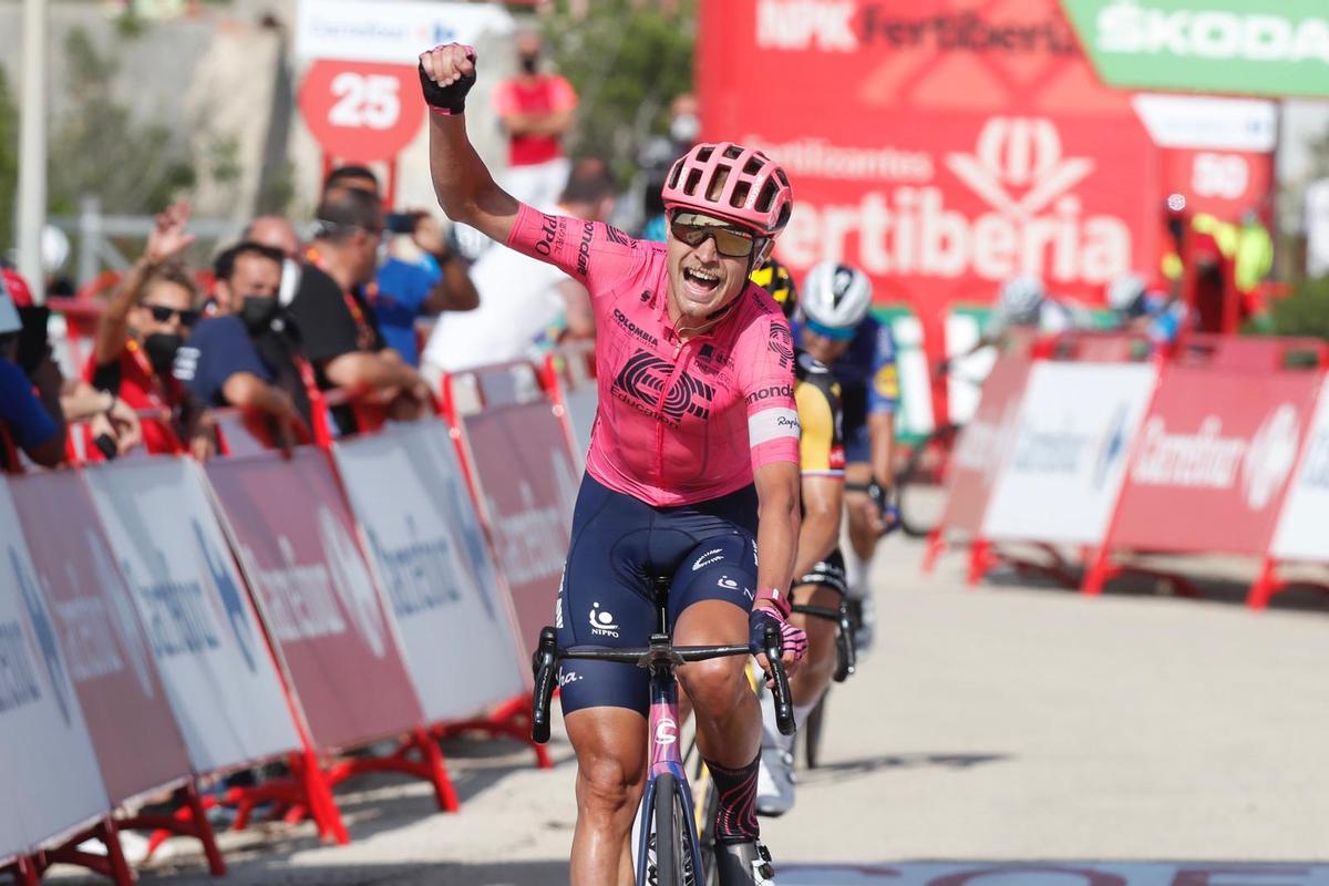 Roglic i Mas posen emoció a la Vuelta