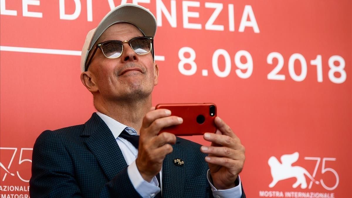 Jacques Audiard, en el Festival de Venecia presentando su última película, ’The Sisters Brothers’. Jacques Audiard, en el Festival de Venecia presentando su última película, ’The Sisters Brothers’.