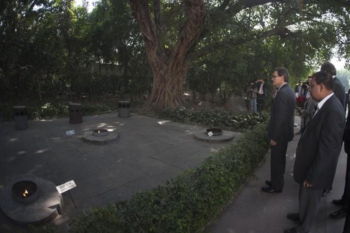 Visita del ’president’ de la Generalitat, Artur Mas, en el Nehru Museum, India. Visita del ’president’ de la Generalitat, Artur Mas, en el Nehru Museum, India.