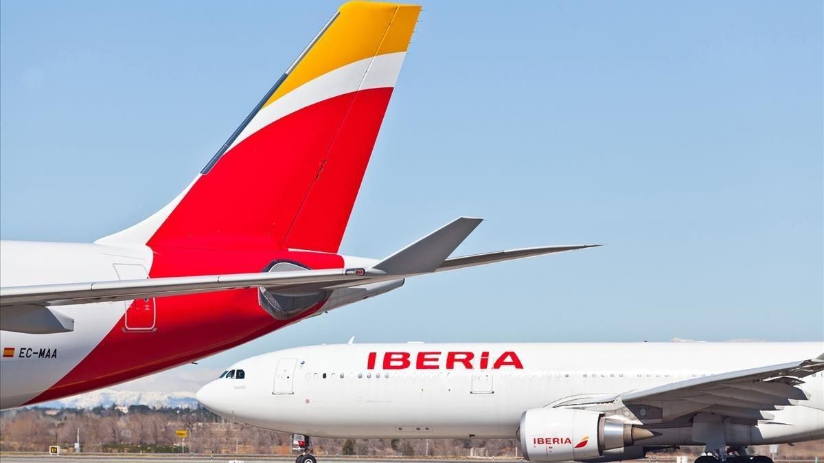 Aviones de Iberia. Aviones de Iberia.