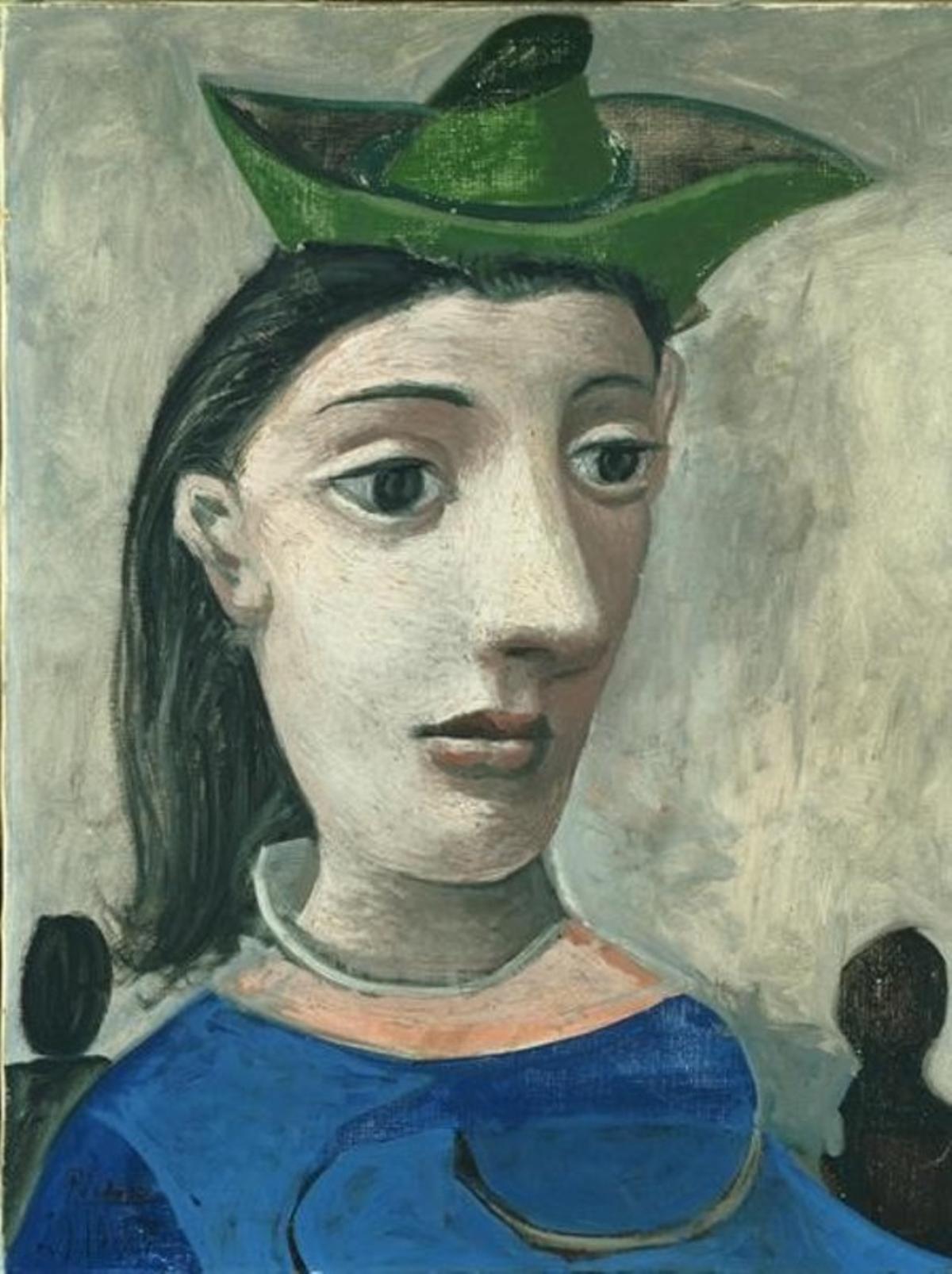 ’Mujer con sombrero verde’, de Picasso, en CaixaForum.