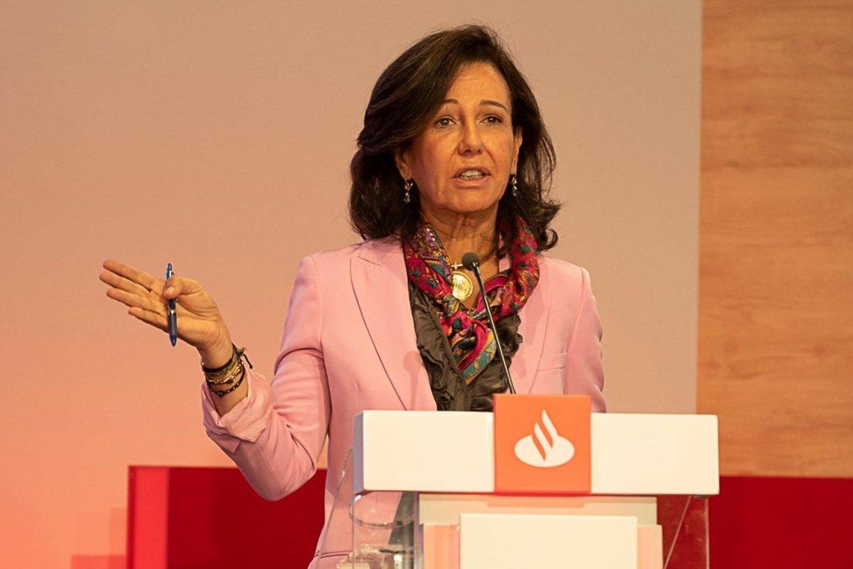 Ana Botín en el ’Investor Day’ celebrado en Londres hace unos días. Ana Botín en el ’Investor Day’ celebrado en Londres hace unos días.
