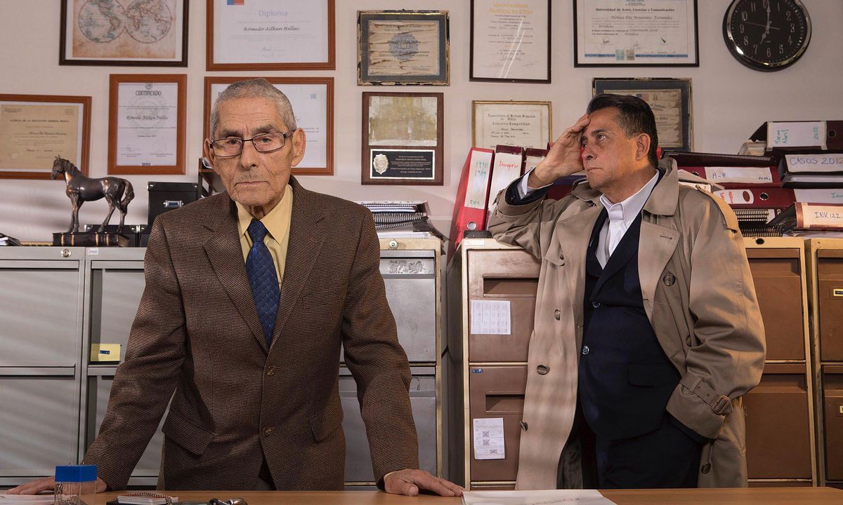 Escena de la película ’El agente topo’. Escena de la película ’El agente topo’.