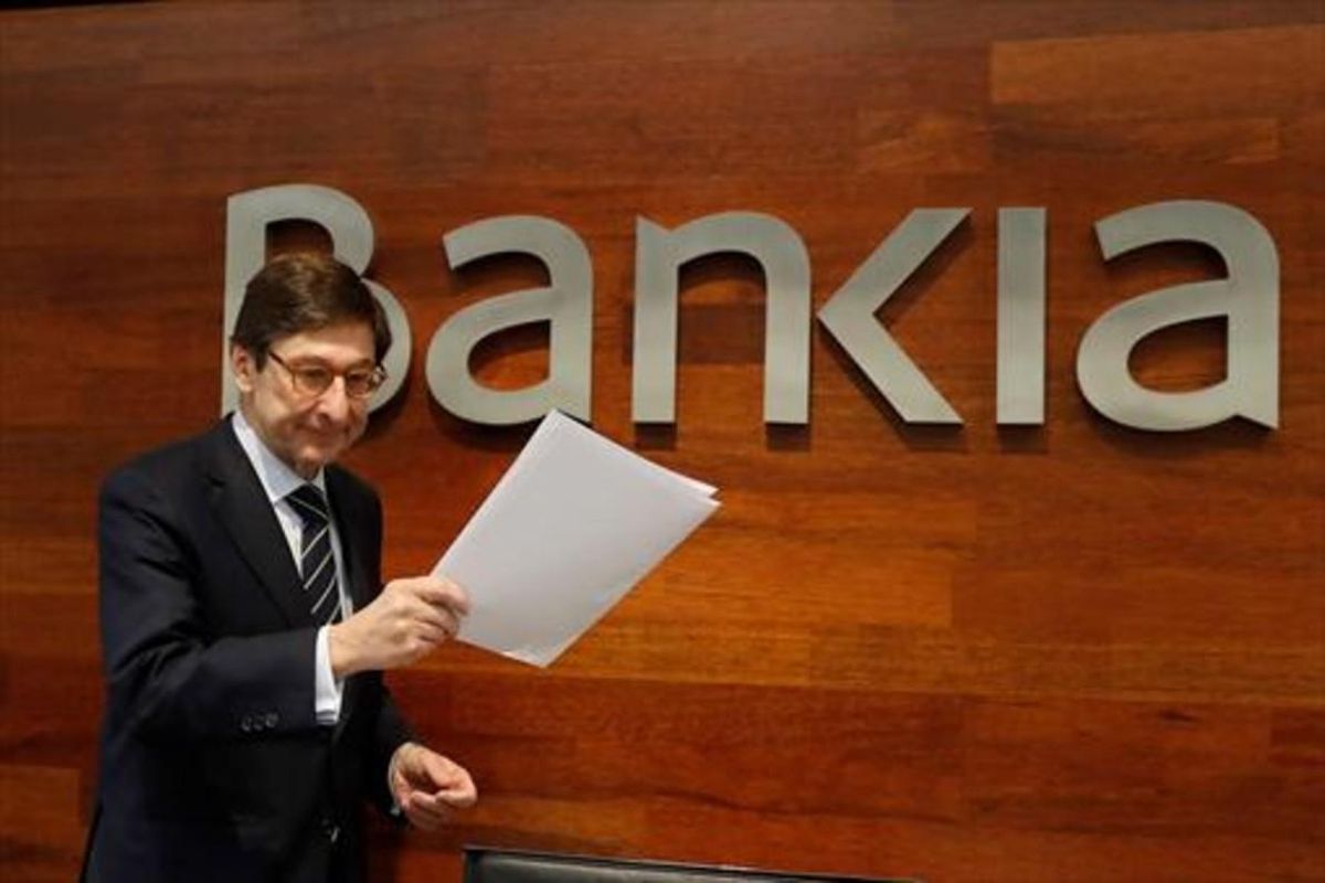 El presidente de Bankia, José Ignacio Goirigolzarri, el pasado mes de febrero, en Madrid. El presidente de Bankia, José Ignacio Goirigolzarri, el pasado mes de febrero, en Madrid.