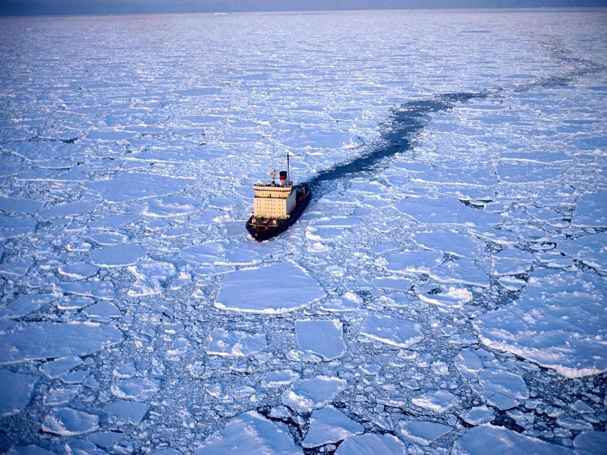 Un nuevo 'canal de Suez' se abre en el Ártico por el cambio climático