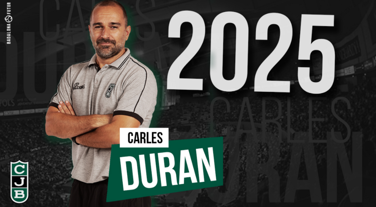 El Joventut renova el contracte del seu entrenador Carles Duran