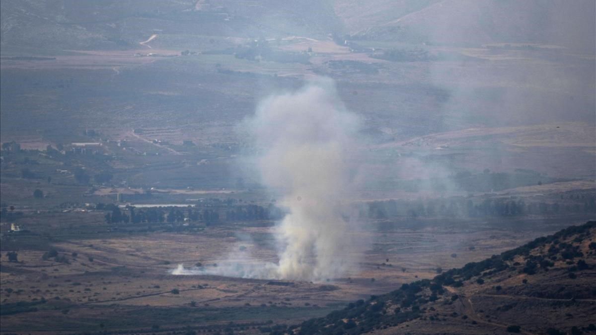 Ataque israelí a posiciones militares de Hamás. Ataque israelí a posiciones militares de Hamás.