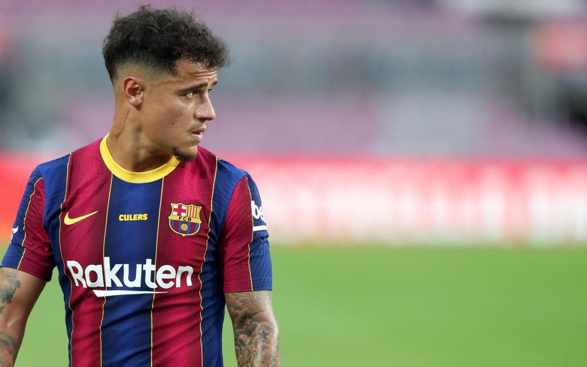 Phillipe Coutinho, en un partido de esta temporada con el Barça. Phillipe Coutinho, en un partido de esta temporada con el Barça.