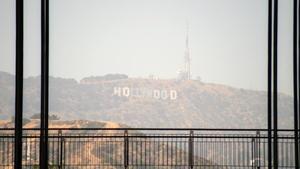 Las famosas letras de Hollywood, en el Monte Lee.