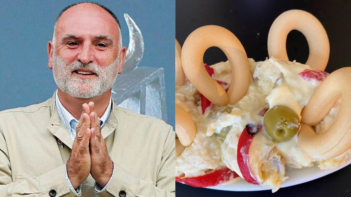 El chef José Andrés rebautiza la ensaladilla rusa como ensaladilla ucraniana