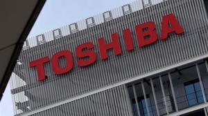 Edificio de la firma Toshiba en Tokio. 