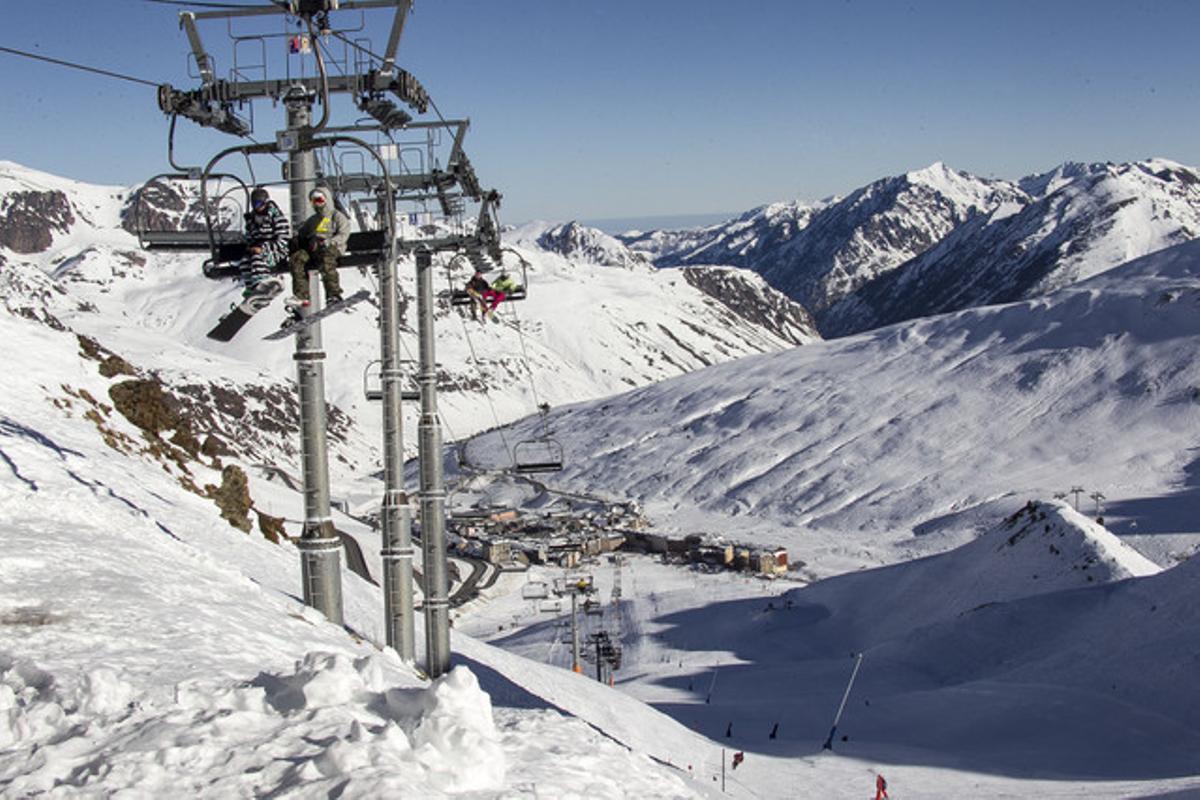 Una imagen de la estación de esquí andorrana Grandvalira.