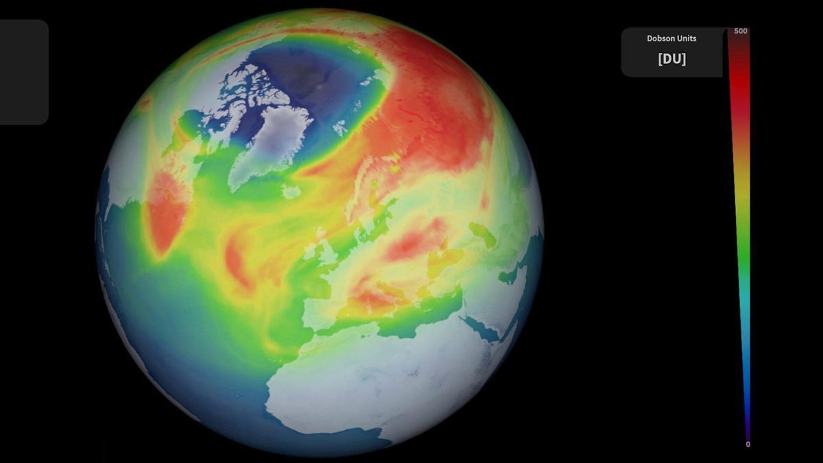 ¿Un nuevo agujero en la capa de ozono sobre el Ártico?