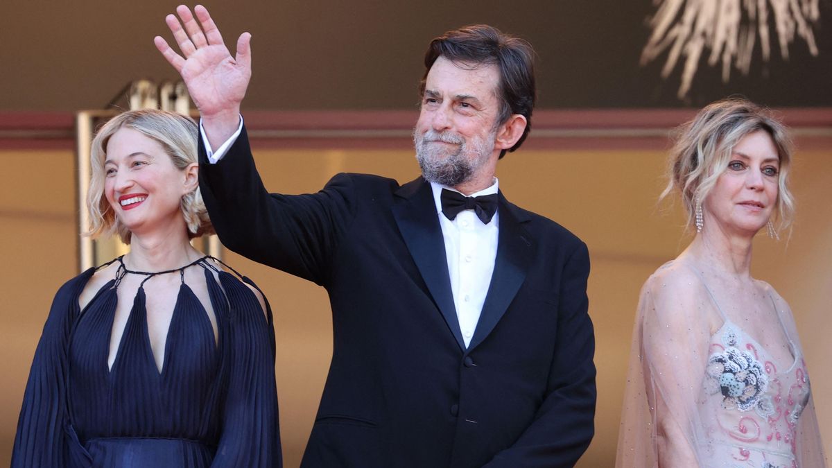 Nanni Moretti, con las actrices Alba Rohrbacher (izquierda) y Margherita Buy, en Cannes Nanni Moretti, con las actrices Alba Rohrbacher (izquierda) y Margherita Buy, en Cannes
