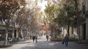 L’Eixample: l’abans i el després dels nous eixos verds de Barcelona