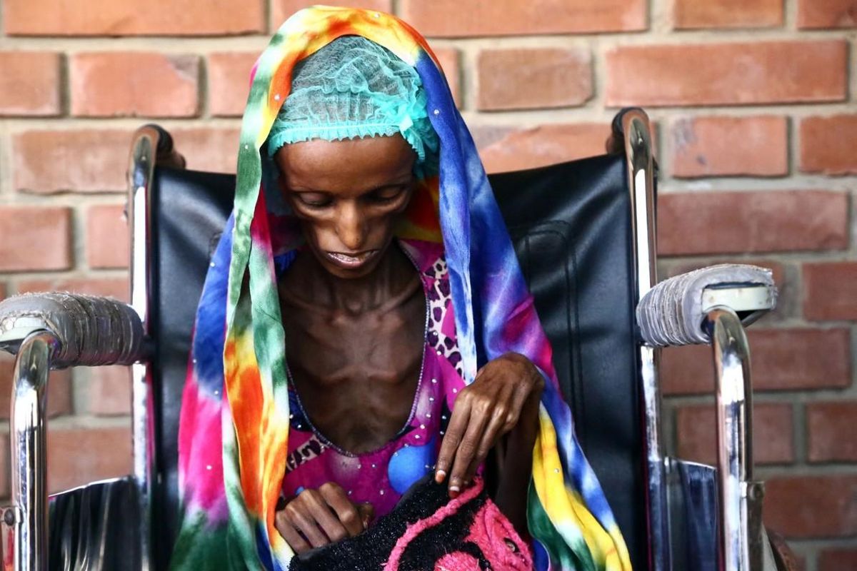 La joven Saida Ahmad Baghili. La joven Saida Ahmad Baghili.