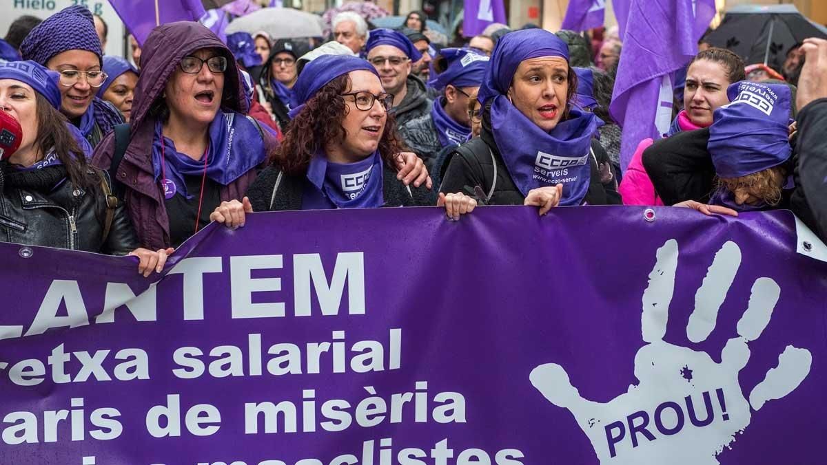 Manifestación feminista. Manifestación feminista.