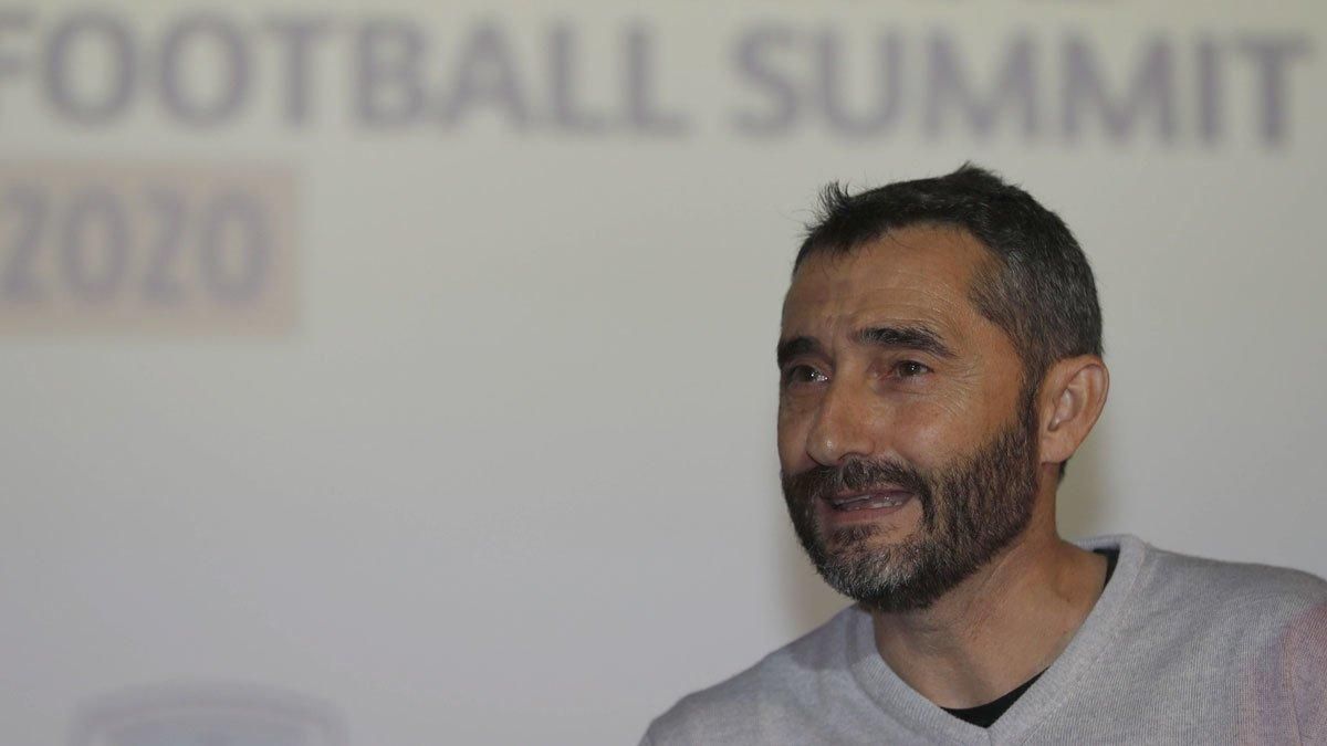Ernesto Valverde, en Bilbao. Ernesto Valverde, en Bilbao.