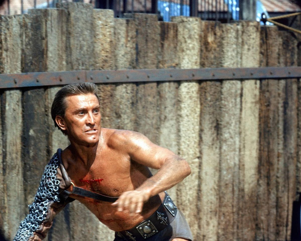 Kirk Douglas, en ’Espartaco’. Kirk Douglas, en ’Espartaco’.