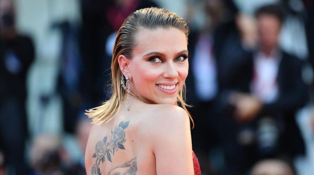Scarlett Johansson en el festival de Venecia, el pasado 29 de agosto. Scarlett Johansson en el festival de Venecia, el pasado 29 de agosto.