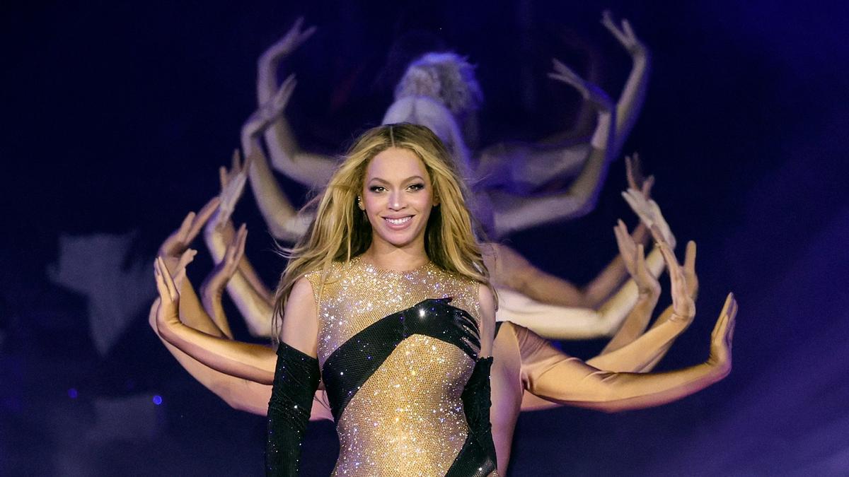 Beyoncé, durante el concierto de la gira ’Renaissance’, en Londres, el 30 de mayo de 2023.