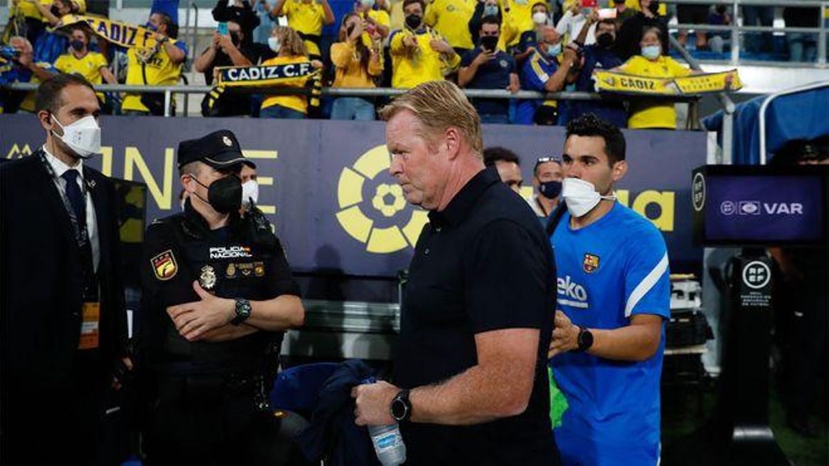 El Comitè de Competició sanciona amb dos partits Koeman i amb un De Jong El Comitè de Competició sanciona amb dos partits Koeman i amb un De Jong