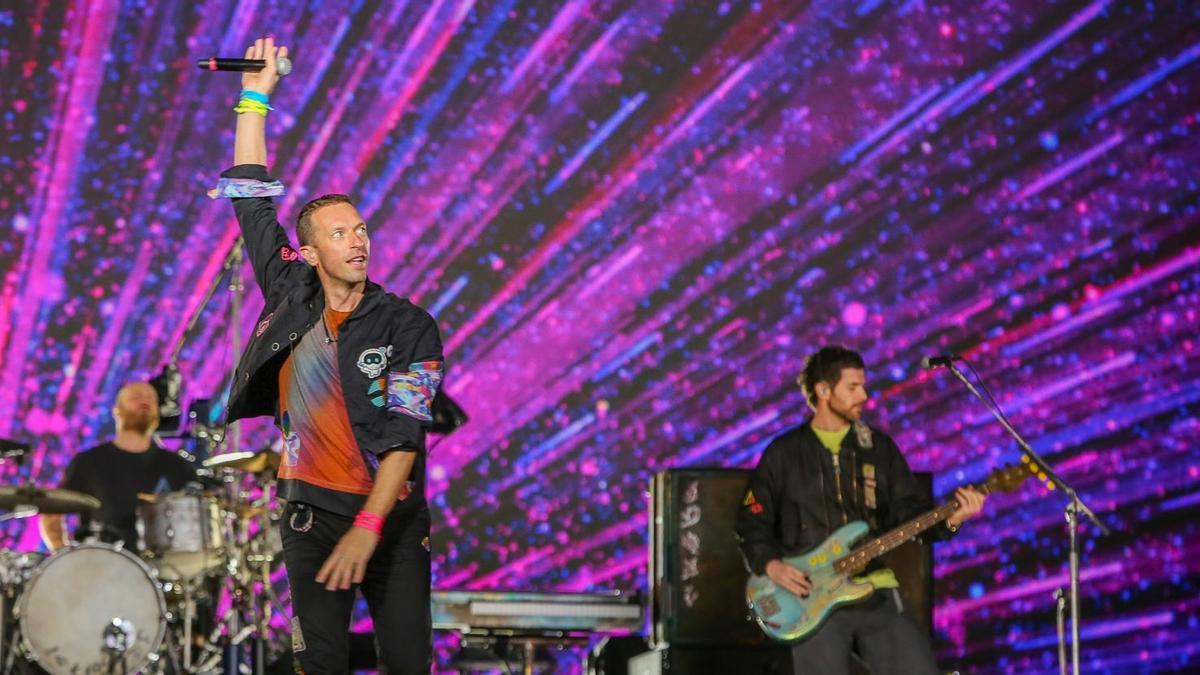 Coldplay en el Estadi Olimpic Lluis Companys Coldplay en el Estadi Olimpic Lluis Companys