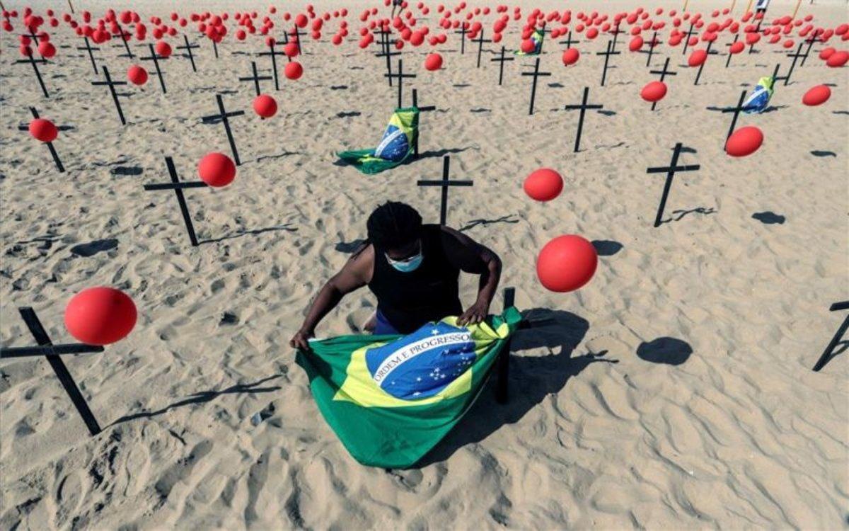 Pandemia en Brasil rebasa los 101.000 fallecidos por COVID-19