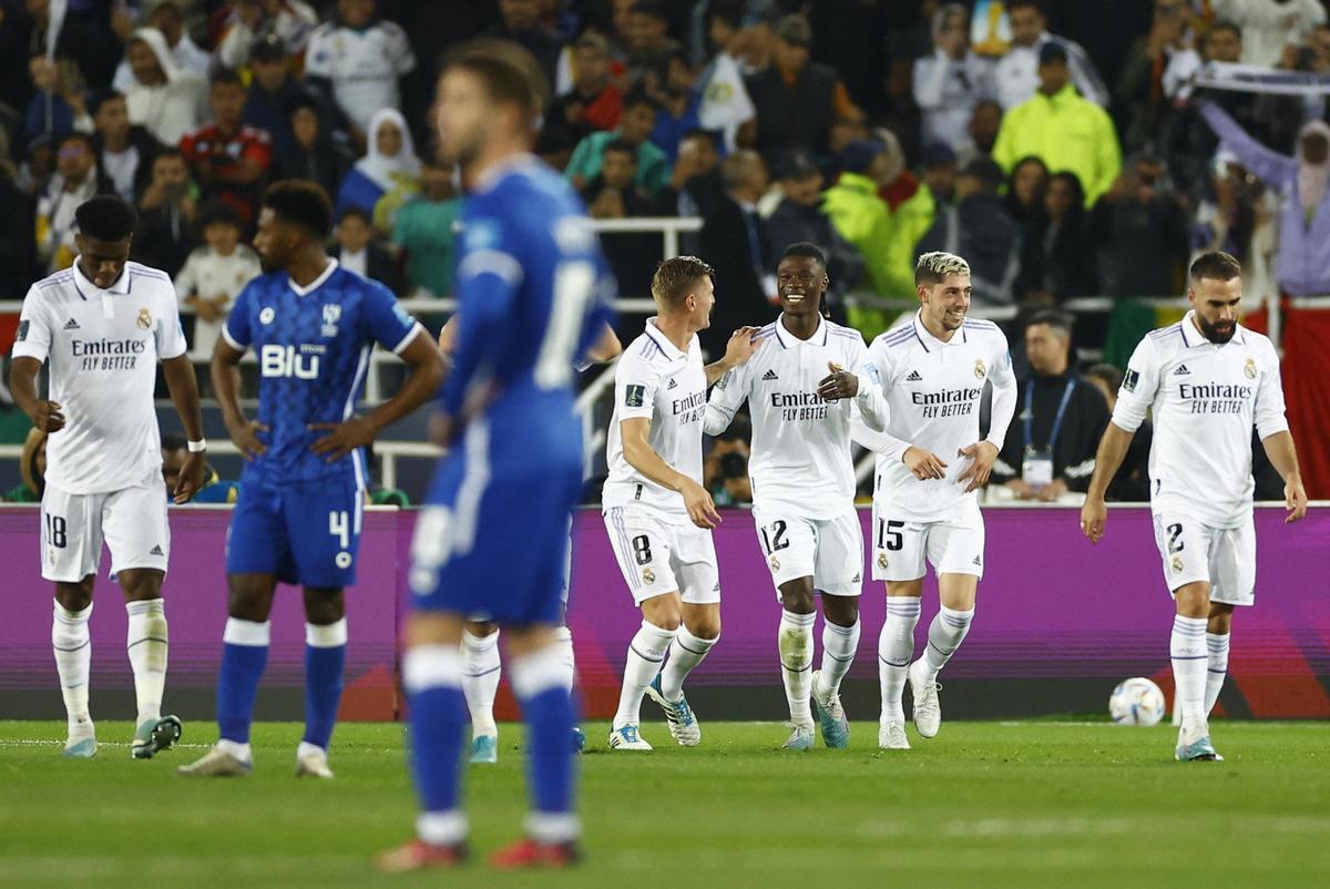 La final del Mundial de Clubes entre el Real Madrid y Al Hilal, en ...