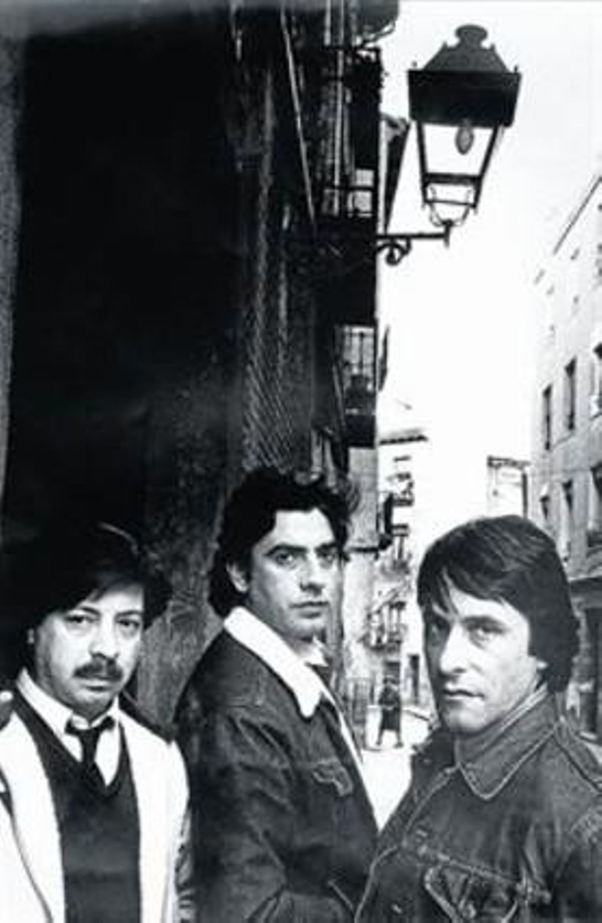 Triana: de izquierda a derecha: Juan José Palacios ’Tele’, Jesús de la Rosa y Eduardo Rodríguez. Triana: de izquierda a derecha: Juan José Palacios ’Tele’, Jesús de la Rosa y Eduardo Rodríguez.