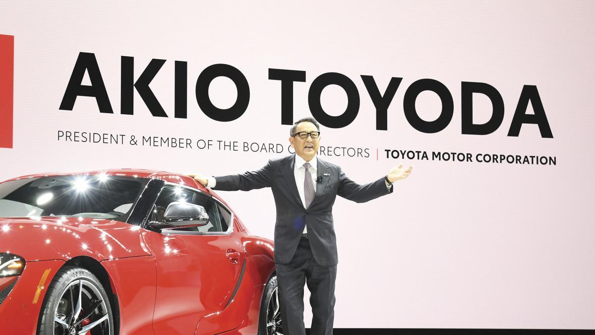 Akio Toyoda, CEO del Grupo Toyota