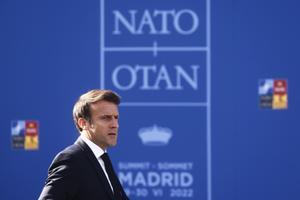 Macron: "El apoyo a Ucrania continuará el tiempo que sea necesario"